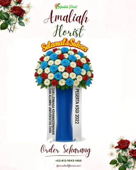Standing Flowers Gedung Soka